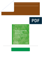 Driving Complexity in Economic Development: The Role of Institutions, Entrepreneurship, and Innovation. 1st Edition Diego Gomez