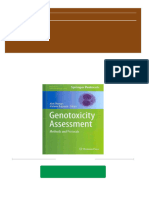 Immediate Download Genotoxicity Assessment Alok Dhawan Mahima Bajpayee Ebooks 2024