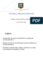 Circuitos y Máquinas Eléctricas: Profesor: Anwar Julio Yarin Achachagua Lima - Perú 2024