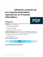 Tema 1 Definición y Diseño de Un Proyecto Informatico