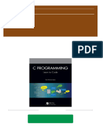 PDF C Programming Learn To Code 1st Edition Sisir Kumar Jena Download