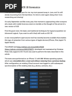 A First Look at iOS 18 Forensics