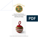 Free Knitting Pattern Lion Brand Vanna's Choice Holiday Ornament