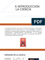 Ciencia Introduccion A La Ciencia