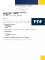 Parcial 1instrumentos de Evaluacion