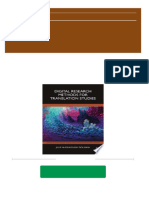 Instant Ebooks Textbook Digital Research Methods For Translation Studies Julie Mcdonough Dolmaya Download All Chapters