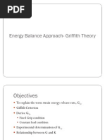 3energy Balance Approach - Griffith Theory