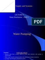 Water Distribution I