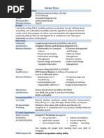 Savan Vyas CV