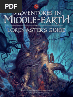 Adventures in Middle-Earth: Loremaster Guide (Suplemento - D&D5E)