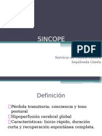 Síncope Hospital Español