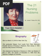 Faye Glenn Abdellah PPT Report