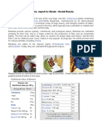 Banana & Its Export