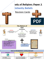 Revision Cards - Christianity Beliefs