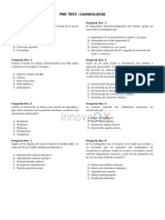 Pre Test - Cardiología