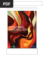 Test Bank For Abnormal Psychology 6th CA Edition by Flett