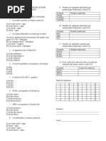 Evaluación Nomenclatura