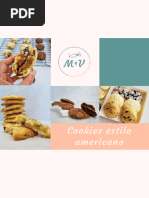 Nuevo Recetario Cookies Estilo Americano 2023