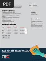 Ficha TAC-GN-NT-SLVX-TALLA