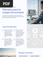 Warrants para La Compra de Acciones