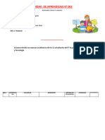 Unidad 2 de Aprendisaje-6° de Primaria-Julio - 2024