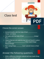 Evs Class Test