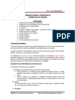 Capitulo III Transacciones Comerciales - Teoria de La Cuenta