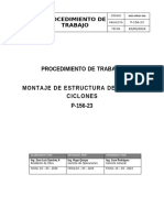 P-159-23 Procedimiento de Montaje de Estructura