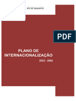 Plano Internacionalização