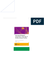 PDF Neuropsychological Assessment in The Age of Evidence-Based Practice: Diagnostic and Treatment Evaluations 1st Edition Stephen C. Bowden Download