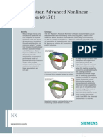 NX Nastran Advanced Nonlinear - Solution 601/701: Benefits