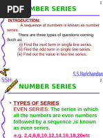 Number Series