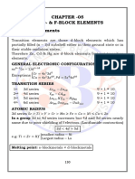 The D - & F-Block Elements - by @MadXAbhiOfficial