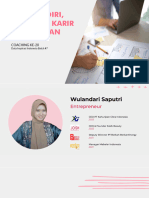 Wulandari Saputri - Materi Pengembangan Diri (Analisa Diri, Rancang Karir Masa Depan)