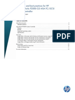 Use Cases and Best Practices For HP Storageworks P2000 G3 Msa Fc/Iscsi Combo Controller