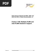 FN1168 Multiple PLMN and Inter-PLMN Handover Support