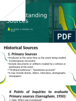 Understanding Sources 2