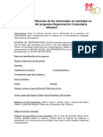 Anexo Solicitud de Precalificacion