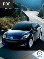 Folleto MAZDA3 2013