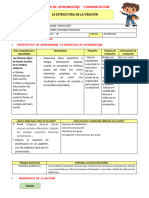 Conocemos La Estructura de La Oración (1) 27-08-24