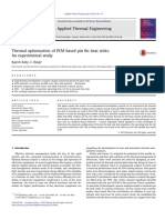 Rajesh Baby - Thermal Optimization of PCM - Experiment