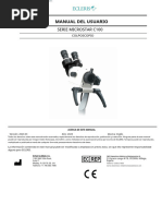 MANUAL COLPOSCOPIO ECLERIS - En.es