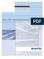 EAI vs. ETL: Drawing Boundaries For Data Integration: Applications