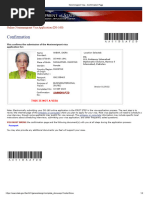 Nonimmigrant Visa - Confirmation Page REAL