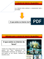 Métodos para o Estudo Do Interior Da Geosfera