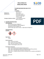 Desco Valve Cut