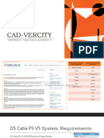 Cad-Vercity Catia Installation