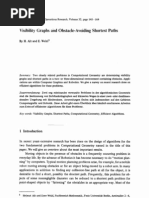 Visibility Graphs and Obstacle-Avoiding Shortest Paths