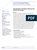 04 - Introduction. Energy in History, History of Energy