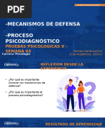 PP Ii - Semana 03 - Mecanismos de Defensa